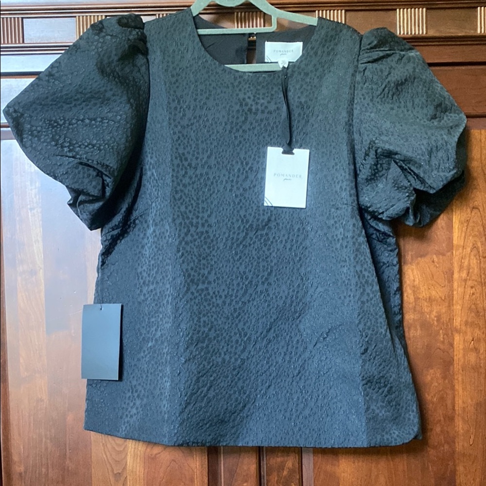 TUCKERNUCK Black Jacquard Lyla Blouse and it is Stunning!🤩